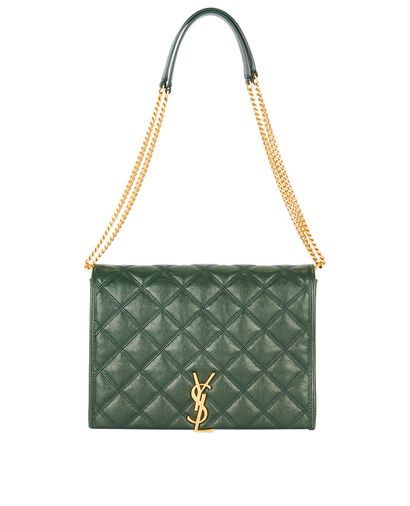 Yves Saint Laurent Quilted Becky Mini Chain Bag, front view